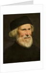 Portrait of a Venetian, c.1550 by Jacopo Robusti Tintoretto