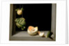 Quince, Cabbage, Melon, and Cucumber, c.1602 by Juan Sanchez Cotan