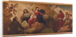 Madonna and Child with St. Anne Appearing to Sts. Anthony and Charles Borromeo, 1748 by Egidio dall' Olio