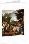 Christ Served by Angels, c.1650-1700 by Italian School