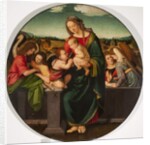 Madonna and Child with the Infant Saint John the Baptist and Angels, c.1515 by Giuliano Bugiardini