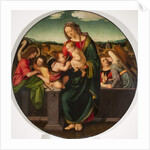 Madonna and Child with the Infant Saint John the Baptist and Angels, c.1515 by Giuliano Bugiardini