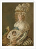 Portrait of a Lady with a Parrot, c.1785-90 by Luis Paret y Alcazar