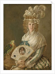 Portrait of a Lady with a Parrot, c.1785-90 by Luis Paret y Alcazar