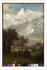 View of the Wetterhorn from the Valley of Grindelwald by Albert Bierstadt