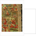 Detail of Third Panchen Lama Losan Penden Yeshe by School Tibetan