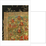 Detail of Third Panchen Lama Losan Penden Yeshe by School Tibetan