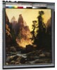 Below the Towers of Tower Falls, Yellowstone Park, 1909 by Thomas Moran