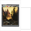 Below the Towers of Tower Falls, Yellowstone Park, 1909 by Thomas Moran