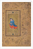 A princess in blue and orange, c.1575 by Riza-i Abbasi