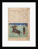 Faramarz leads Borzu captive, c.1500 by Persian School