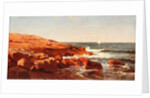 Rocky Shore, 1862 by William Stanley Haseltine