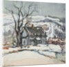 House and Tree in Winter by Charles P. Reiffel