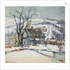 House and Tree in Winter by Charles P. Reiffel