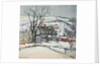 House and Tree in Winter by Charles P. Reiffel