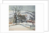 House and Tree in Winter by Charles P. Reiffel