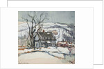 House and Tree in Winter by Charles P. Reiffel