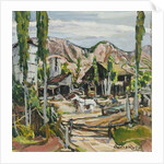 Old Ranch Mission Valley, c.1930 by Charles P. Reiffel