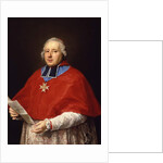 Etienne-René, Cardinal Potier de Gesvres, 1758 by Pompeo Girolamo Batoni