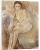 Seated Woman, c.1925-30 by Jules Pascin