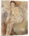 Seated Woman, c.1925-30 by Jules Pascin