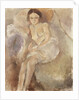 Seated Woman, c.1925-30 by Jules Pascin