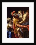 Æneas and His Father Fleeing Troy, c.1635 by Simon Vouet