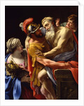 Æneas and His Father Fleeing Troy, c.1635 by Simon Vouet
