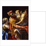 Æneas and His Father Fleeing Troy, c.1635 by Simon Vouet