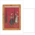 Mughal Princess in a Garden, c.1700 by Indian School