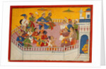 The wedding guests assemble, c.1700 by Indian School