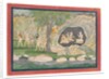 The Five Siddhas Make Their Way to the Kailasha Mountains, c.1820 by Purkhu Purkhu