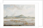 The Nawab of Murshidabad's boats on the Ganges, 1814 by Ram Sita