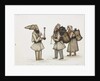 Hill Men and Woman Inhabitants of Kangra Hills / Hindoos, c.1840 by Indian School