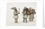 Hill Men and Woman Inhabitants of Kangra Hills / Hindoos, c.1840 by Indian School