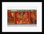 Detail from a Devimahatmya manuscript cover by Nepalese School