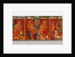 Detail from a Devimahatmya manuscript cover by Nepalese School