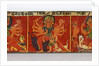 Detail from a Devimahatmya manuscript cover by Nepalese School