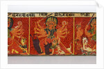 Detail from a Devimahatmya manuscript cover by Nepalese School