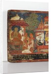 Detail from a Buddhist manuscript cover by Nepalese School