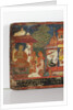 Detail from a Buddhist manuscript cover by Nepalese School