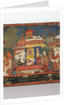 Detail from a Buddhist manuscript cover by Nepalese School