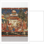 Detail from a Buddhist manuscript cover by Nepalese School