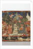 Detail from a Buddhist manuscript cover by Nepalese School