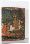 Detail from a Buddhist manuscript cover by Nepalese School