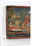Detail from a Buddhist manuscript cover by Nepalese School