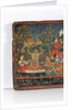 Detail from a Buddhist manuscript cover by Nepalese School