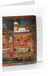Detail from a Buddhist manuscript cover by Nepalese School