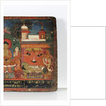 Detail from a Buddhist manuscript cover by Nepalese School