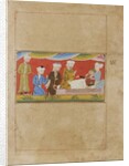 The ailing Alexander dictates his will, c.1475 by Indian School